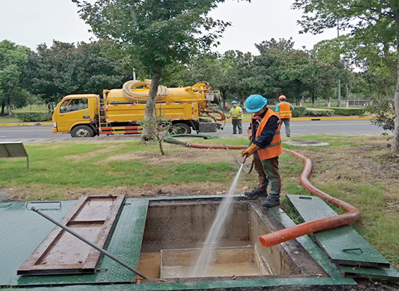 桃山化油池清理