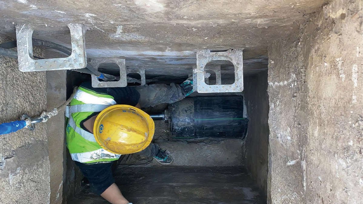 桃山HDPE短管内衬法